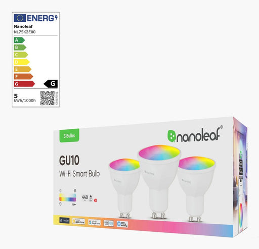EAN 4895263603381 - Nanoleaf N7502B02-3GU10 iluminación inteligente Bombilla inteligente Wi-Fi/Bluetooth 5 W imagen 2