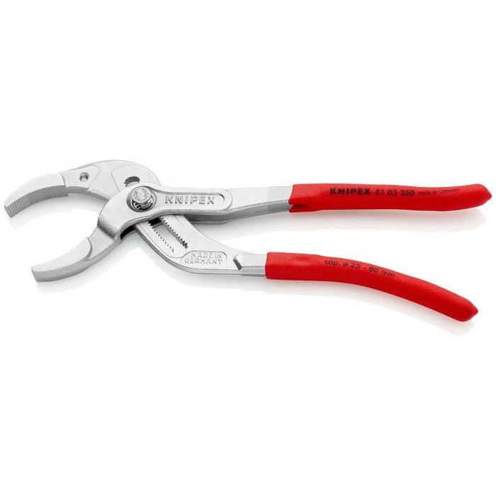 EAN 4003773078487 - Knipex 81 03 250 alicate Alicates para sifones, tubos de plástico y conectores imagen 2