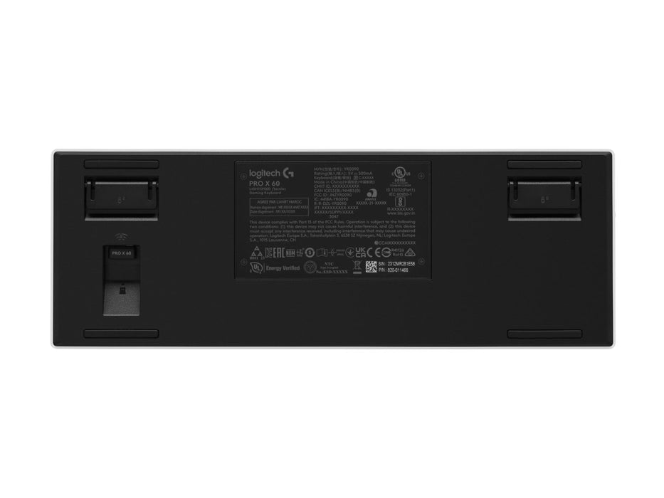 EAN 5099206112865 - Logitech G 920-011928 teclado Juego RF Wireless + Bluetooth QWERTY Nórdico Blanco imagen 4
