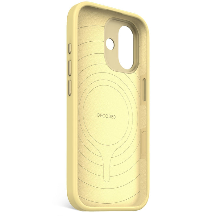 EAN 8721145008073 - Decoded D25IPO17BCS9YW funda para teléfono móvil 16 cm (6.3") Amarillo imagen 3
