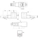 EAN 4043718289004 - InLine 69991B cambiador de género para cable Negro imagen 3