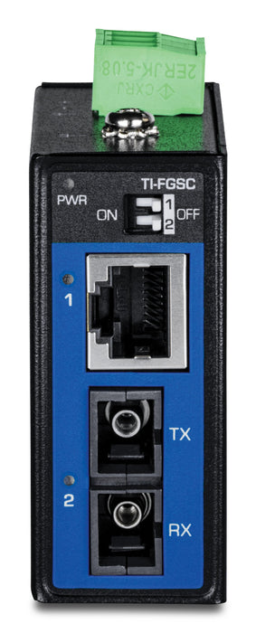EAN 710931163186 - Trendnet TI-FGSC convertidor de medio 1000 Mbit/s 1310 nm Negro imagen 2
