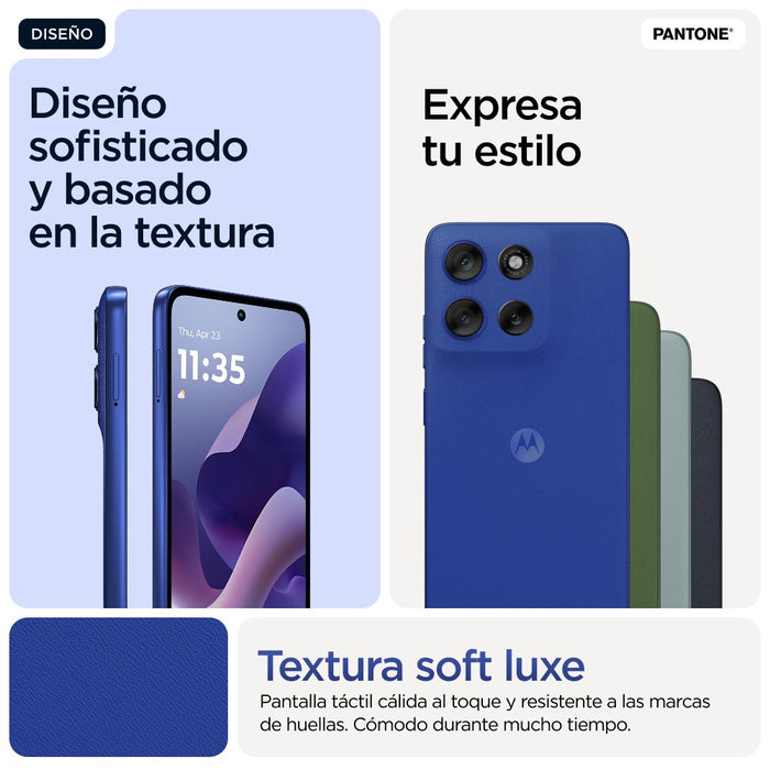 EAN 840023292200 - Motorola moto g56 5G 17,1 cm (6.72") Ranura híbrida Dual SIM Android 15 USB Tipo C 8 GB 256 GB 5200 mAh Az imagen 15