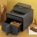 EAN 8421078038665 - JATA JEFR1270 freidora Sencillo 7 L Independiente 1600 W Freidora de aire caliente Negro imagen 5
