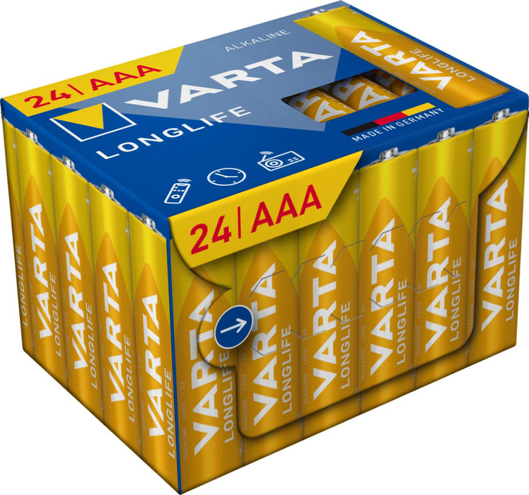 EAN 4008496129928 - Varta Longlife AAA Batería de un solo uso Alcalino imagen 1