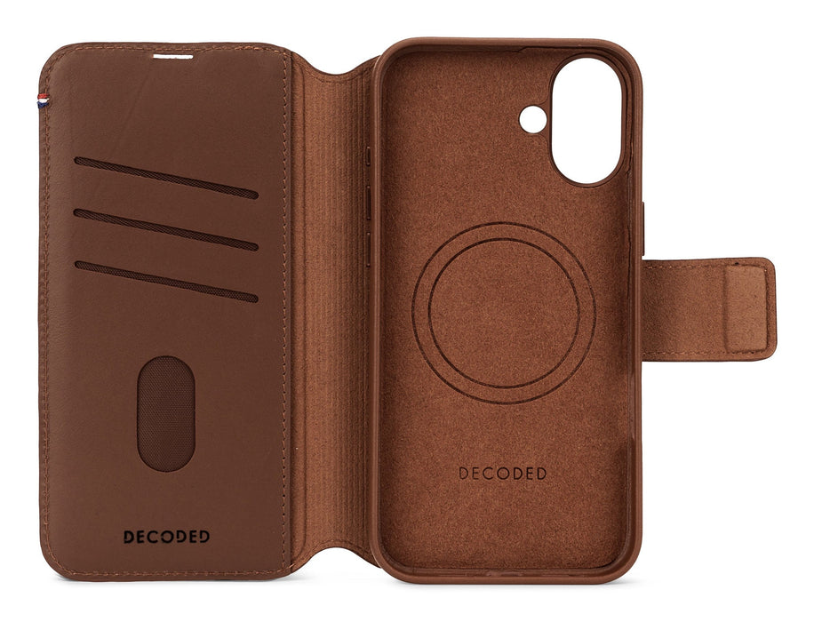 EAN 8721145001357 - Decoded Leather Detachable Wallet funda para teléfono móvil 17 cm (6.7") Funda cartera Marrón imagen 5