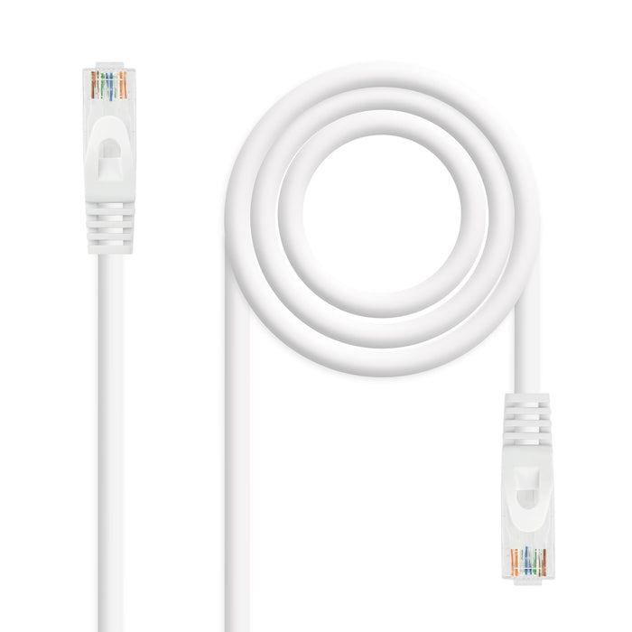 EAN 8433281009004 - Nanocable 10.20.1801-W cable de red 1 m Cat6a U/UTP (UTP) imagen 1
