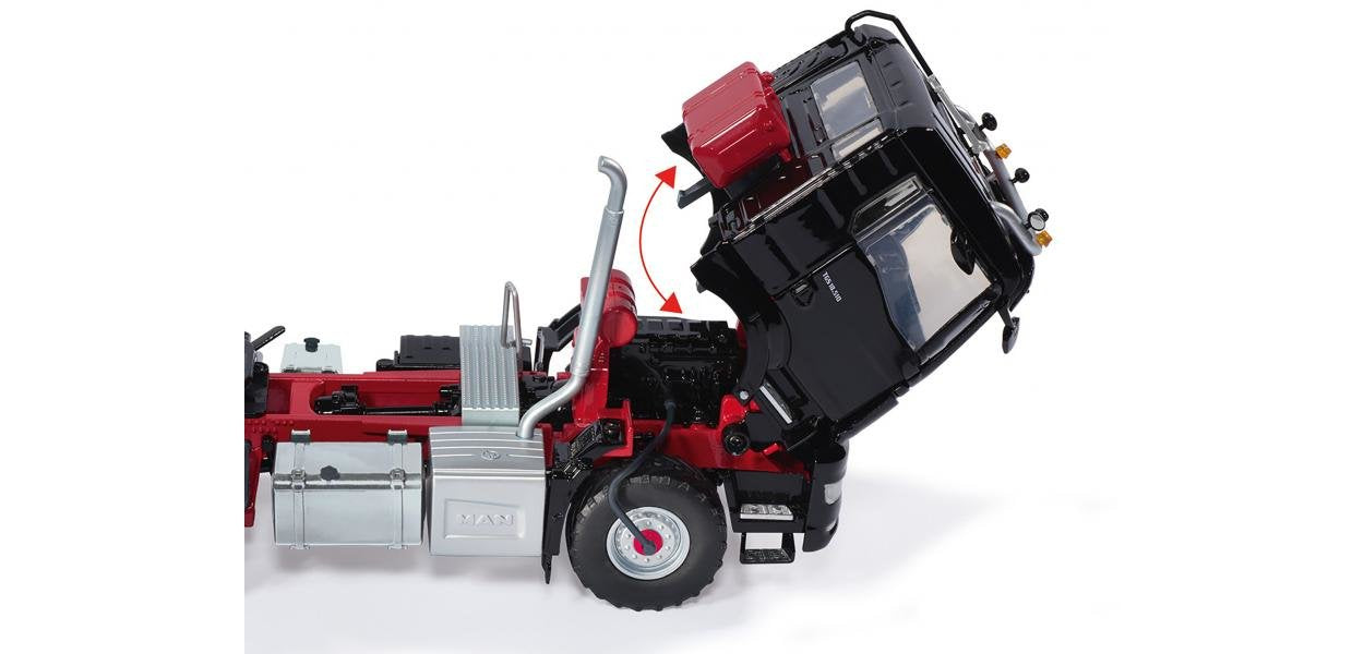 EAN 4006190776516 - Wiking MAN TGS Modelo a escala de camión/tráiler Previamente montado 1:32 imagen 2