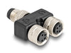 EAN 4043619605774 - DeLOCK 60577 cable divisor y combinador Divisor de señal para cable coaxial Negro imagen 1