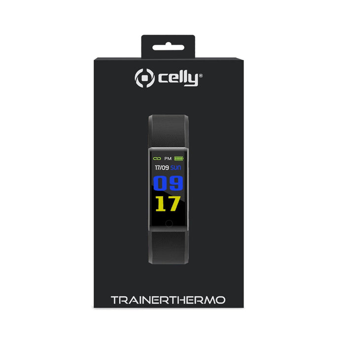 EAN 8021735193357 - Celly TRAINERTHERMOBK Relojes inteligentes y deportivos 2,44 cm (0.96") LCD Digital Negro imagen 5