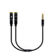 EAN 8054392619755 - Ewent EC1641 cable de audio 0,3 m 3,5mm 2 x 3.5mm Negro imagen 2
