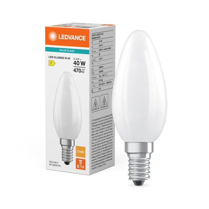 EAN 4099854466861 - Osram 4099854466861 lámpara LED Blanco cálido 2700 K 3,4 W E14 D imagen 5