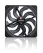 EAN 9010018100723 - Noctua NF-A14X25 G2 PWM CHROMAX.BLACK sistema de refrigeración para ordenador Carcasa del ordenador Venti imagen 4