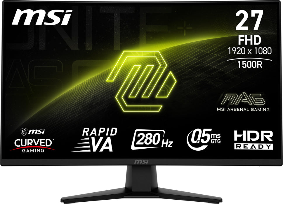 EAN 4711377235112 - MSI MAG 274CXF pantalla para PC 68,6 cm (27") 1920 x 1080 Pixeles Full HD Negro imagen 2