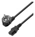 EAN 8052101435771 - Ewent EC1920 cable de transmisión Negro 1,5 m Enchufe tipo F C13 acoplador imagen 2