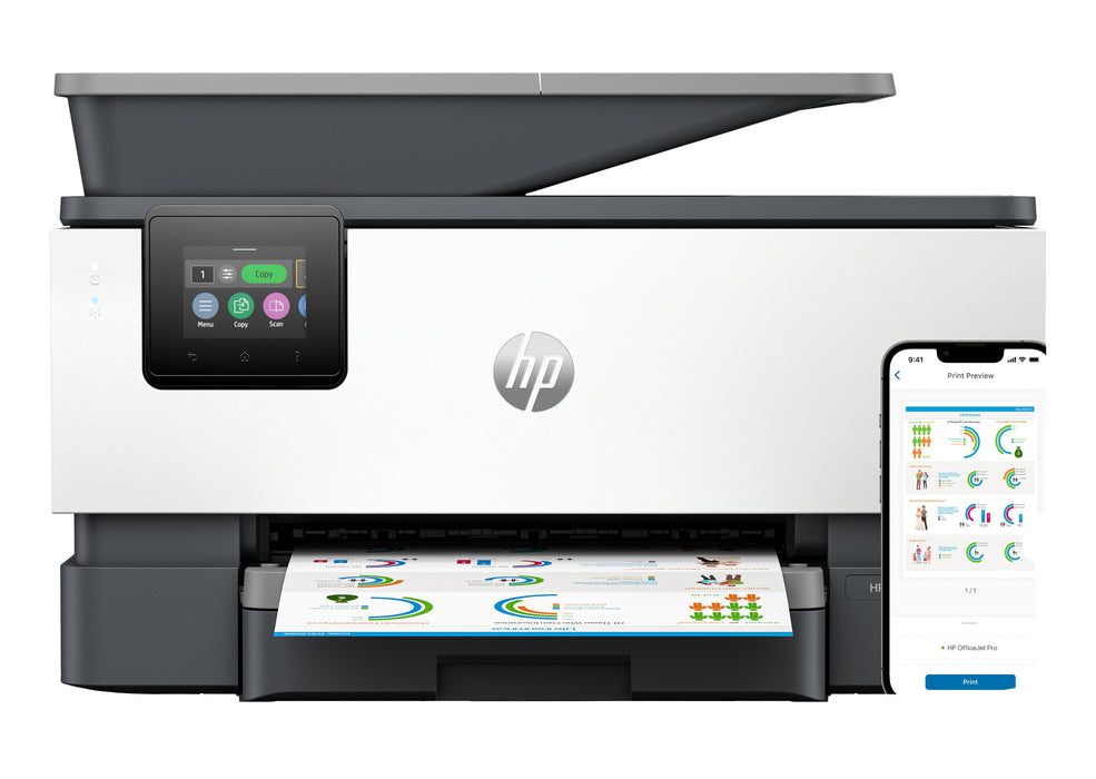 EAN 196786895876 - HP OfficeJet Pro 9122e AiO Printer Inyección de tinta térmica A4 4800 x 1200 DPI 22 ppm Wifi imagen 1