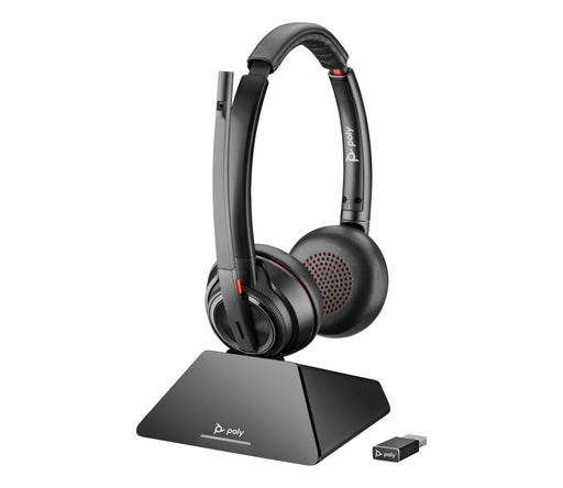 EAN 0196548579280 - HP Poly Savi 8220 UC Microsoft Teams Certified DECT 1880-1900 MHz USB-A Headset Alámbrico Diadema Oficina imagen 1