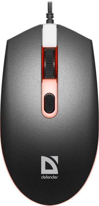 EAN 4714033529860 - Defender DOT MB-986 ratón Juego Ambidextro USB tipo A Óptico 1600 DPI imagen 1