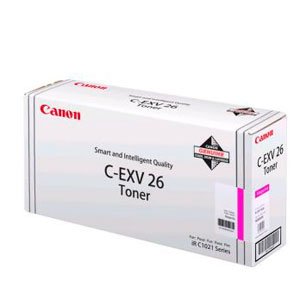 EAN 0821831057878 - Canon C-EXV 26 cartucho de tóner 1 pieza(s) Original Magenta imagen 1
