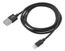 EAN 4013674131211 - Ansmann 1700-0078 cable de conector Lightning 1,2 m Negro imagen 1