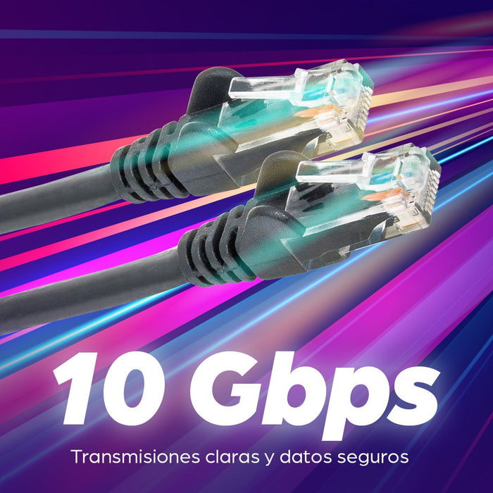 EAN 0766623342032 - Intellinet 342032 cable de red Negro 0,5 m U/UTP (UTP) imagen 7
