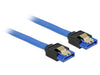 EAN 4043619849772 - DeLOCK 84977 cable de SATA 0,2 m SATA 7-pin Negro, Azul imagen 1