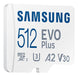EAN 8806092411173 - Samsung EVO Plus 512 GB MicroSDXC UHS-I Clase 10 imagen 3