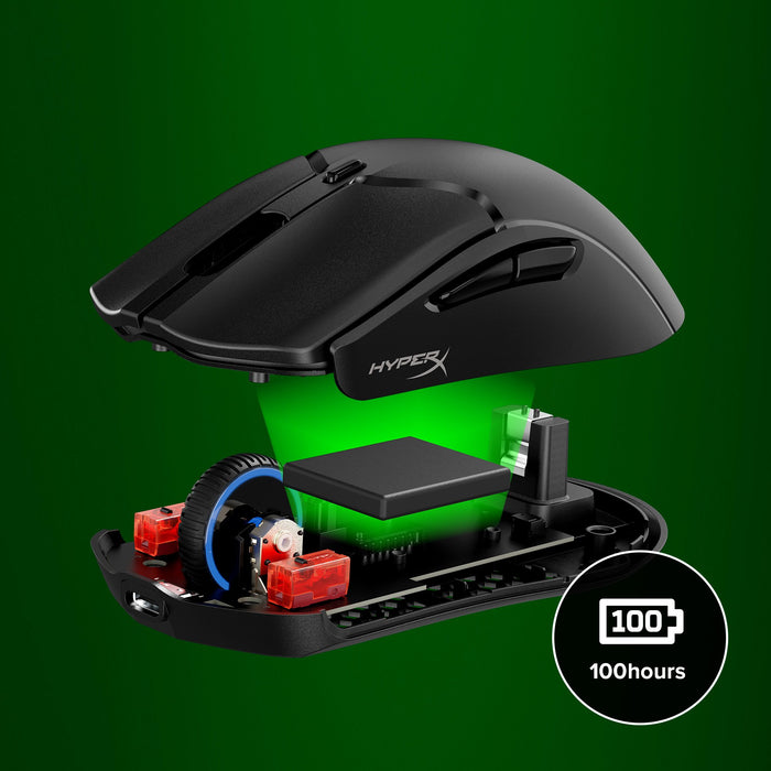 EAN 0197192120217 - HyperX Pulsefire Haste 2 Mini Wireless Black Gaming Mouse ratón Juego Ambidextro RF Wireless + Bluetooth  imagen 8