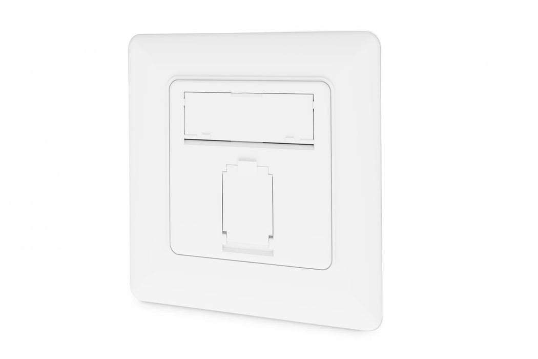 EAN 4016032485728 - Digitus DN-9010/8-1 toma de corriente RJ-45 Blanco imagen 1