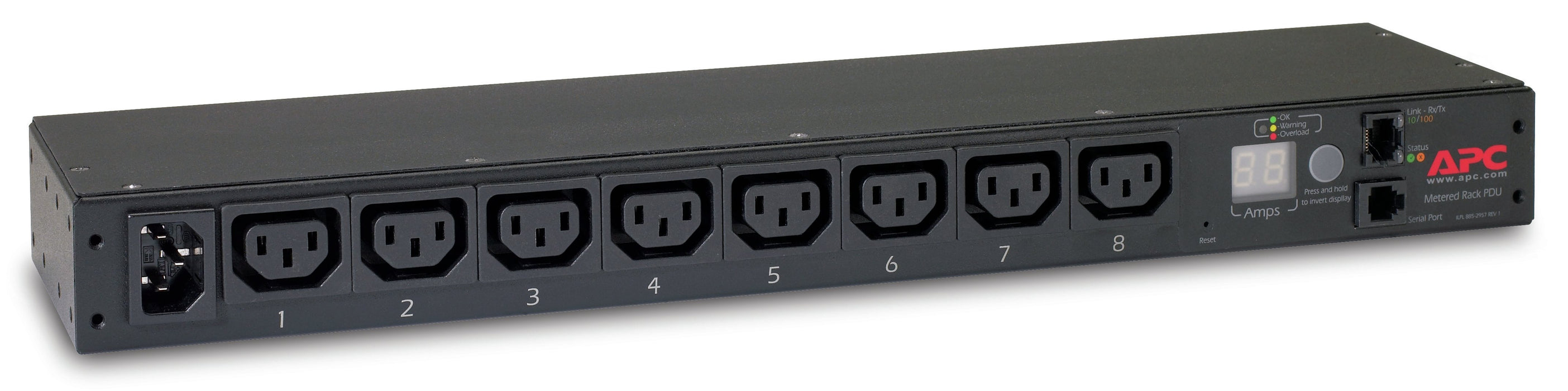 EAN 731304331506 - APC AP7820B unidad de distribución de energía (PDU) 8 salidas AC 0U/1U Negro imagen 2
