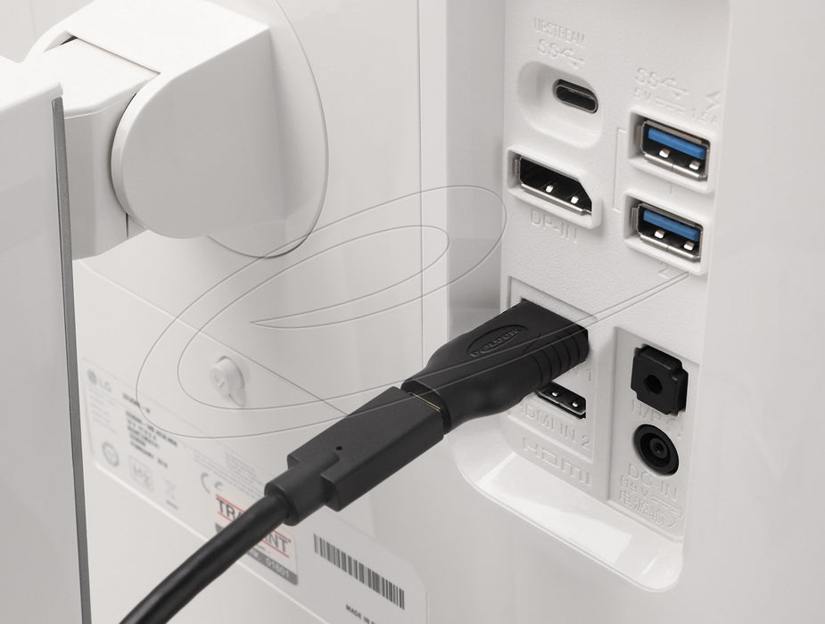 EAN 4043619610761 - DeLOCK 61076 cambiador de género para cable USB Type-C HDMI Negro imagen 2