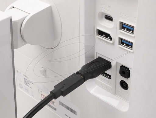 EAN 4043619610754 - DeLOCK 61075 cambiador de género para cable USB Type-C HDMI Negro imagen 2