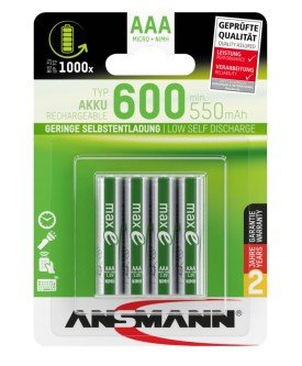 EAN 4013674086665 - Ansmann 1311-0005 pila doméstica Batería recargable AAA Níquel-metal hidruro (NiMH) imagen 2