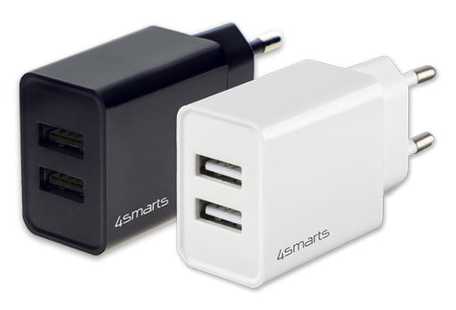 EAN 4250774952791 - 4smarts VoltPlug Dual Cámara digital, Altavoz portátil, Smartphone, Tableta Negro Corriente alterna Inter imagen 1