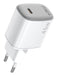 EAN 8021735221401 - Celly UPTC1USBC45WWH cargador de dispositivo móvil Smartphone, Tableta Blanco Corriente alterna Carga ráp imagen 1