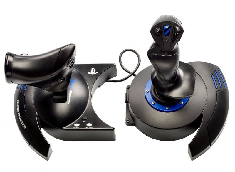 EAN 3362934110208 - Thrustmaster T.Flight Hotas 4 Negro, Azul USB 2.0 Palanca de mando Digital PC, PlayStation 4 imagen 5
