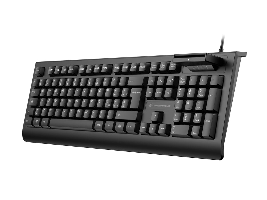 EAN 4015867243534 - Conceptronic KAYNE01IT teclado Oficina USB QWERTY Italiano Negro imagen 2