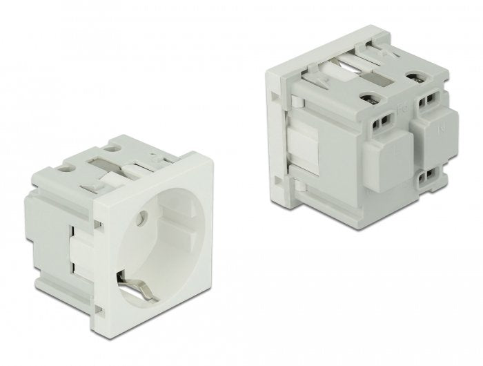 EAN 4043619813209 - DeLOCK 81320 toma de corriente CEE 7/3 Blanco imagen 1