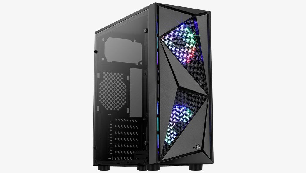 EAN 4710562755268 - Aerocool Glider Cosmo-A-BK-v2 Midi Tower Negro imagen 6