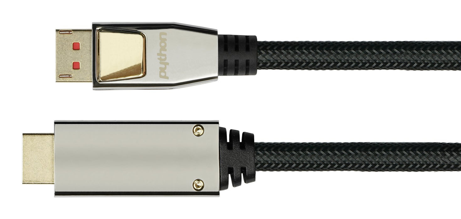 EAN 4014619715510 - Python GC-M0217 adaptador de cable de vídeo 2 m DisplayPort HDMI Negro imagen 1