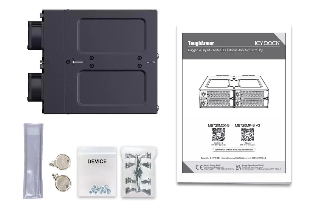 EAN 4713227445948 - Icy Dock MB720MK-B V3 caja para disco duro externo Negro imagen 12