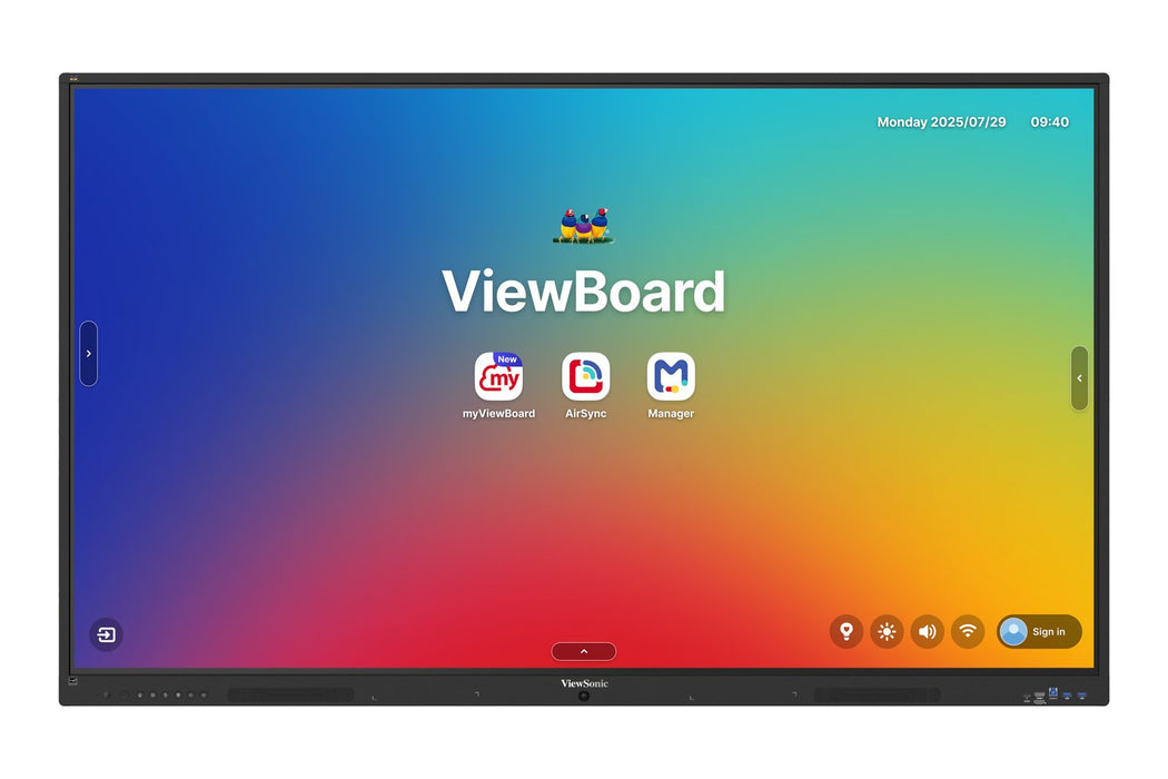 EAN 0766907038873 - Viewsonic IFP 86IN 4K ANDROID 16 EDLA 64 pizarrón blanco imagen 2