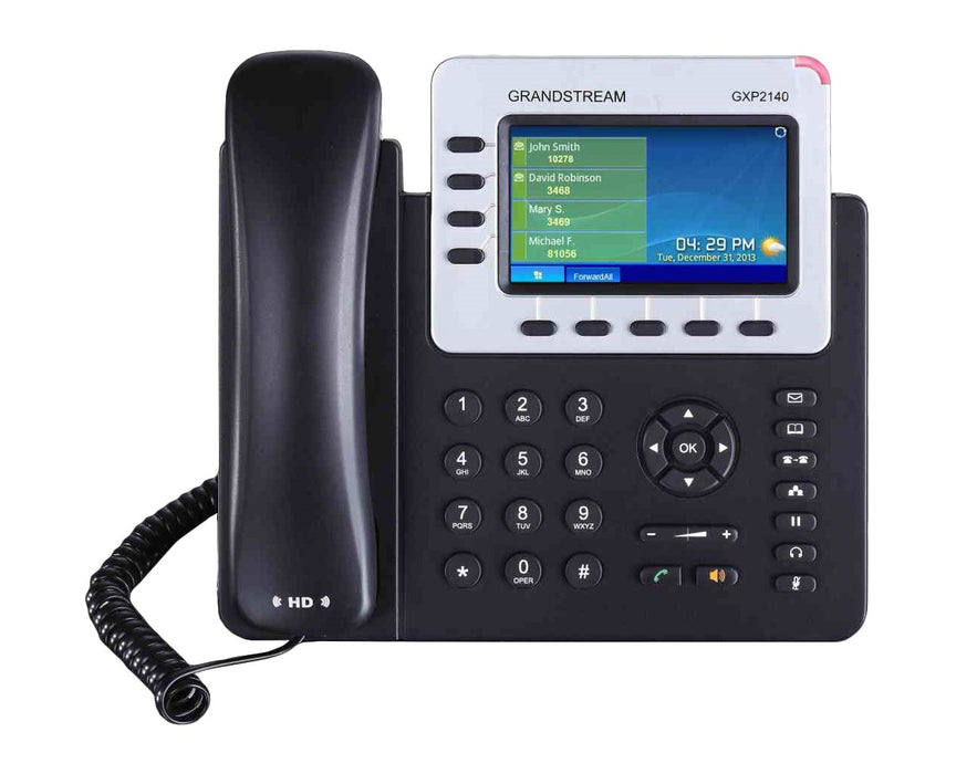 EAN 0694727370135 - Grandstream Networks GXP2140 teléfono IP Negro 4 líneas LCD imagen 1
