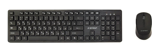EAN 8716309130493 - Gembird KBS-WCH-04-RU teclado Ratón incluido Hogar RF inalámbrico Negro imagen 1
