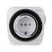 EAN 5999097987347 - Entac EMTM24-1E adaptador de enchufe eléctrico Negro, Blanco imagen 4