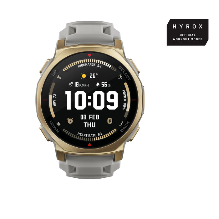 EAN 6972596109440 - Amazfit T-rex 3 Pro 3,35 cm (1.32") AMOLED 44 mm Digital 466 x 466 Pixeles Pantalla táctil Oro Wifi GPS ( imagen 1