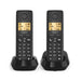 EAN 4255781905624 - Gigaset BASIC 100 DUO Teléfono DECT/analógico Identificador de llamadas Negro imagen 1