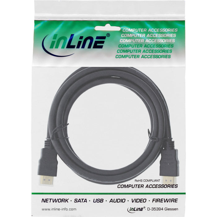 EAN 4043718210817 - InLine 4043718210817 cable HDMI 1,5 m HDMI tipo A (Estándar) Negro imagen 2