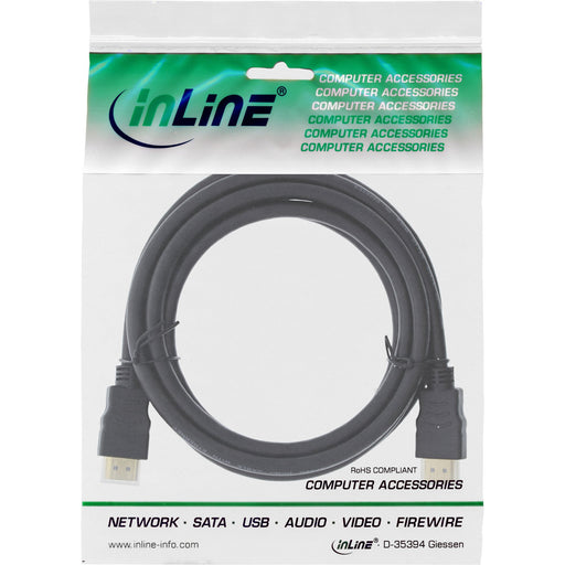 EAN 4043718275151 - InLine 17533P cable HDMI 0,3 m HDMI tipo A (Estándar) Negro imagen 2