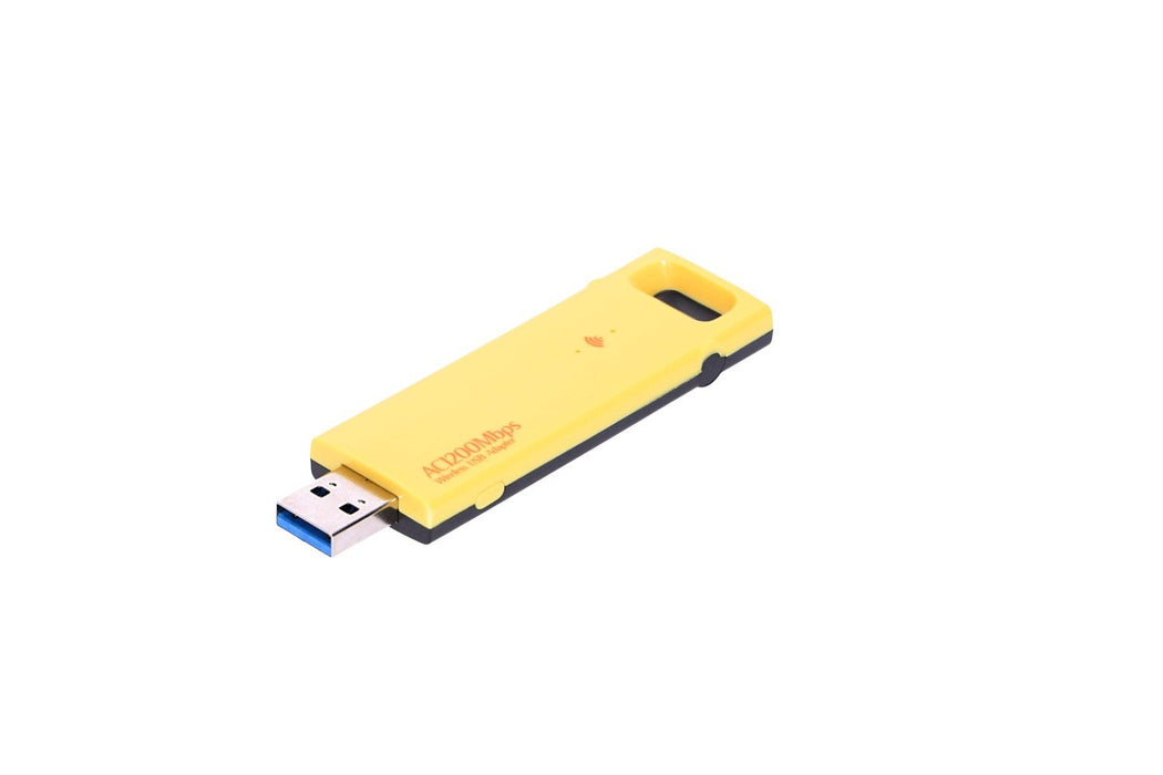 EAN 5902560369991 - Extralink U1200AC AC1200 DUAL BAND WIRELESS USB ADAPTER aparato USB Amarillo Ventilador imagen 1